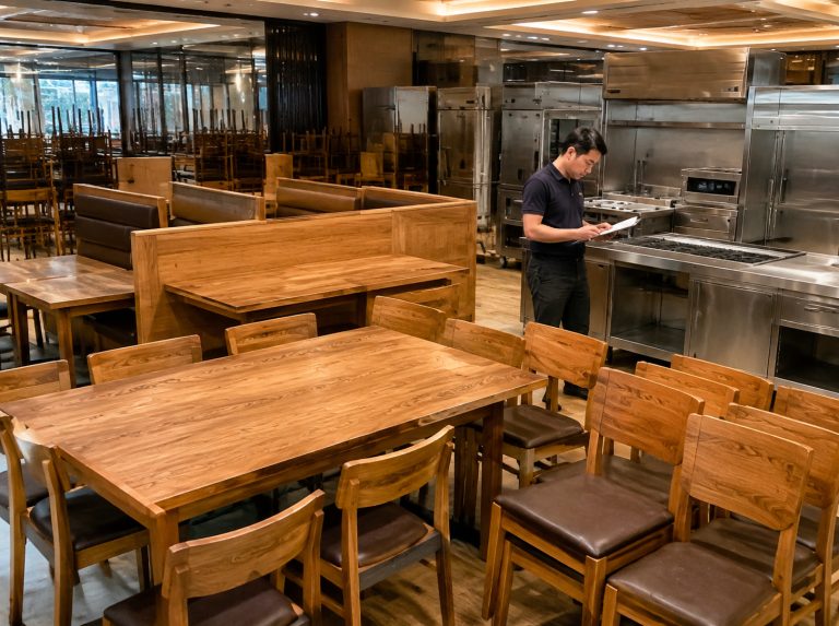 乐山酒店餐饮设备及实木家具回收
